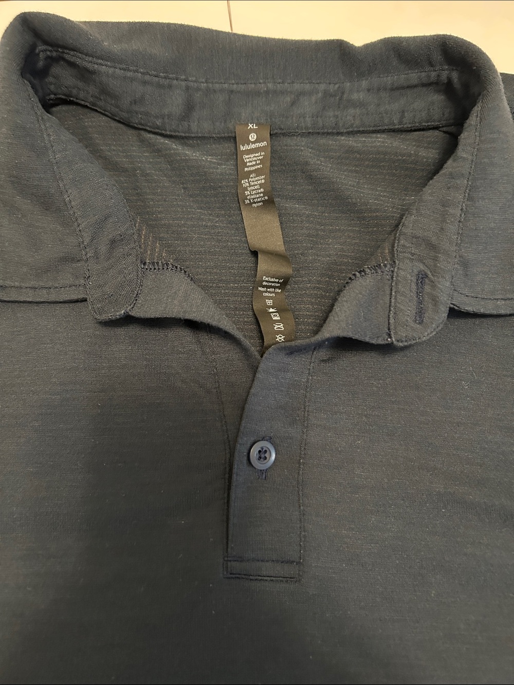 lululemon athletica Men's Dark Navy Polo